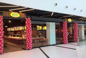 Dekoracje sklepów balonami Bielsko Biała